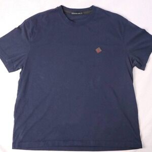 Purificación García Navy Crewneck‎ T-Shirt – Men's M Luxury Cotton Shirt